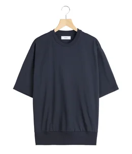 【予約】BLOUSING TEE -ORGANIC COTTON HIGH TWIST KNIT-