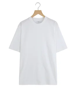 CREW NECK TEE -ORGANIC COTTON OPEN-END YARN KNIT-