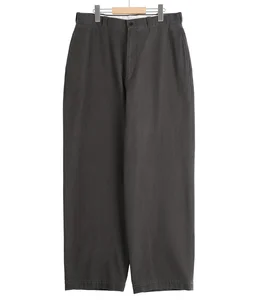 U.S. ARMY CHINO TROUSERS -ORGANIC COTTON GABARDINE-