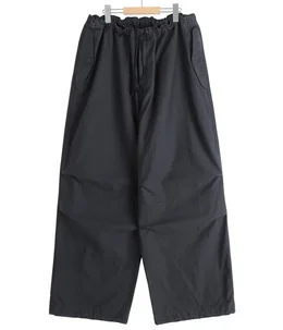WIDE OVER PANTS -ORGANIC COTTON BACK SATIN-