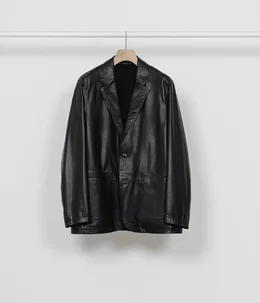 【予約】STROLL AROUND JACKET -GLAZED SHEEPSKIN-