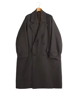 【予約】GREAT COAT -TUMBLED WOOL SERGE-