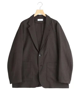STROLL AROUND JACKET -TUMBLED WOOL SERGE-