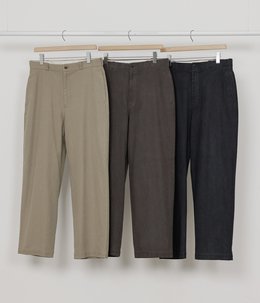 【予約】U.S. ARMY CHINO TROUSERS -ORGANIC COTTON GABARDINE-