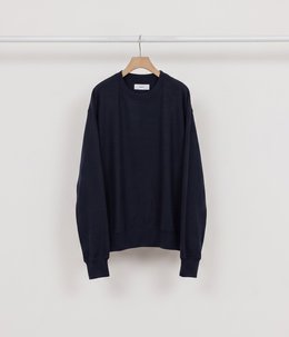 【予約】CREW NECK SHIRT -SILK FLEECE-