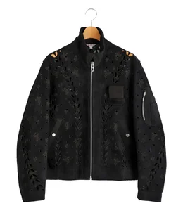 IVY HOLE LEATHER FLIGHT JACKET