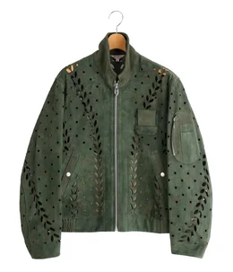 IVY HOLE LEATHER FLIGHT JACKET