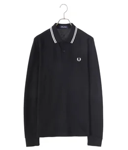 Long Sleeve Twin Tipped Fred Perry Shirt