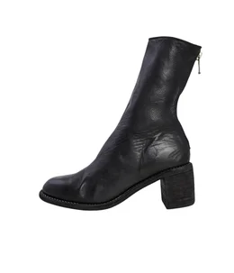 レディース】HIGH HEEL BOOTS-SOFT HORSE FULL GRAIN BLKT