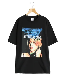 MULHOLLAND DRIVE / WASHED HEAVY WEIGHT CREW NECK T-SHIRT ( TYPE-2 )