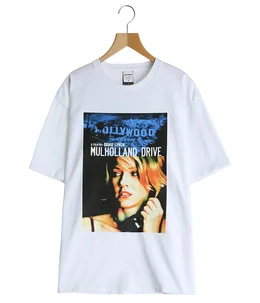 MULHOLLAND DRIVE / WASHED HEAVY WEIGHT CREW NECK T-SHIRT ( TYPE-2 )