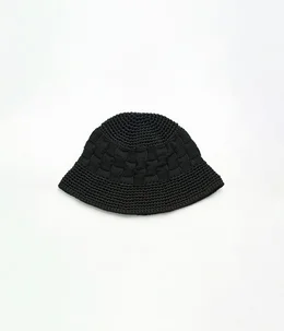 【予約】POLY KNIT BUCKET HAT (CHECKERBOAD)