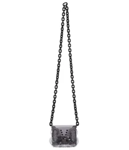 【レディース】Transparent Sculptural Micro Chain Bag