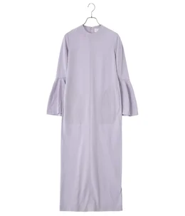 【レディース】Volume Sleeve Cotton Jersey Dress