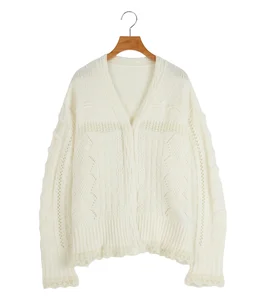 レディース】Wool Cable Knit Cardigan | Mame Kurogouchi(マメ