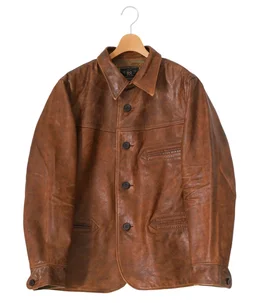 BRADLEY CAR-LINED-COAT LEATHER