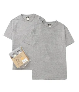 美品 RRL ダブルアールエル ラグランTシャツ グレー ネイビー S