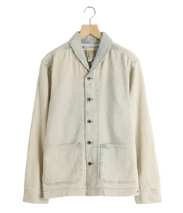 PERKINS SHWL-LONG SLEEVE-SPORT SHIRT CTN/LINEN SELV DNM