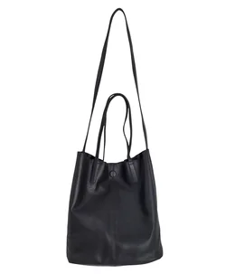 3WAY MIDIUM TOTE（SHORT）- BLACK -