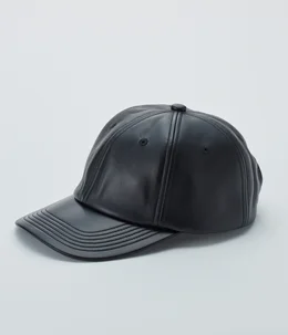 【予約】LAMBSKIN 6PANEL CAP