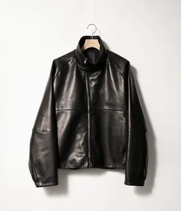 予約】BETA LEATHER JACKET -SHEEP VEGETABLE VACLUM LEATHER- | NTN