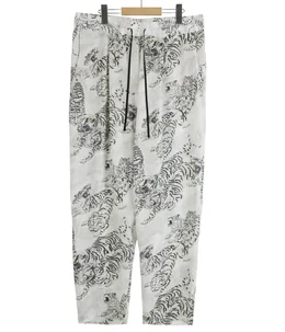 SILK CUPRO TUCK EASY PANTS(百虎)