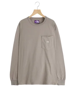 8oz Field Long Sleeve Pocket Tee