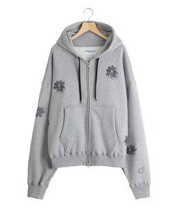 Flower Embroidery Hoody