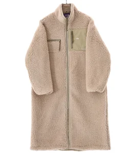 Wool Boa Fleece Field Jacket   THE NORTH FACE PURPLE LABELザ