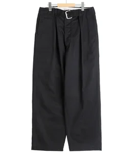 JORDAN / ジョーダン (インテグレイテッドレザーベルトトラウザー)