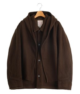 S.BORLAND / S.ボーランド ( シルクフリースオーバーシャツコート )