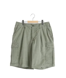 TROOPER 6P SHORTS COTTON TYPEWRITER SULFUR DYE