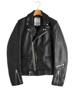 No.441 Cyclone (サイクロン) タイトフィット (革：シープスキン/裏地：ブラックニットナイロン/ジップテープ：ベージュ)