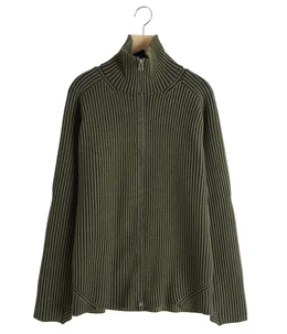 OMAR AFRIDI 22aw ジップアップ ニットブルゾン オマールアフリディ Omar Afridi ARTICULATED DRIVERS KNIT