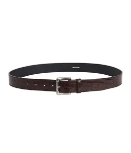 EMBOSSED CROCODILE BELT