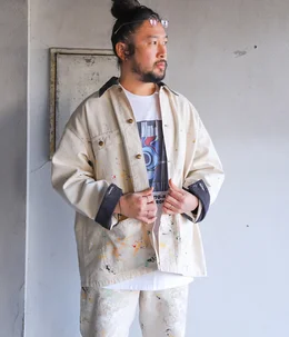 orSlow】大胆なハンドペイント加工を施したセットアップ / スタッフ