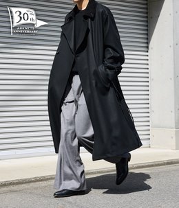【別注】WOOL MELTON DOUBLE BREASTED COAT