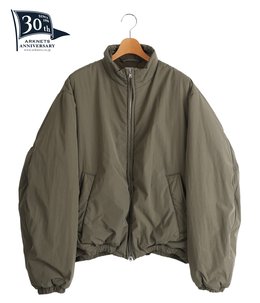 【予約】【別注】Split-Fiber Taffeta Sculptural Wired Puffer Wide Blouson