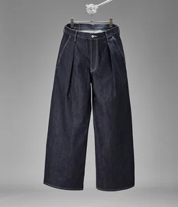 別注 Selvage Denim Tuck Wide Pants | Graphpaper(グラフペーパー