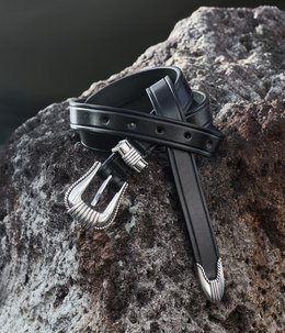 【別注】Long 3piece silver buckle