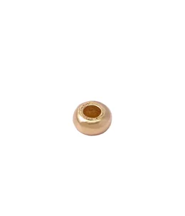 18K GOLD PLAIN BEAD