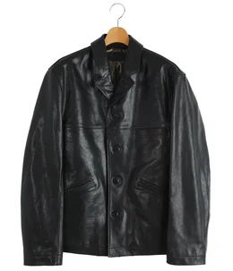LEATHER SINGLE BREASTED JACKET | LEMAIRE(ルメール) / アウター