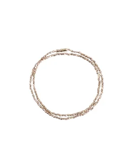 GOLD BEADS DOUBLE BRACELET 15