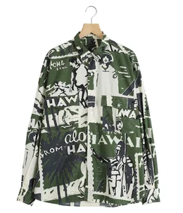 PORTER CLASSIC ハワイ プリント 長袖シャツL ROLL UP HAWAIIAN OUTDOOR SHIRT | PORTER CLASSIC(ポーター