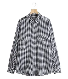 ROLL UP LINEN GINGHAM CHECK SHIRT | PORTER CLASSIC(ポーター