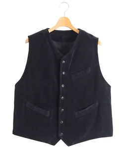 CORDUROY CLEMENCEAU VEST WATCH CHAIN ITEM