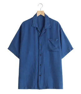 H/W INDIGO SILK SHIRT | PORTER CLASSIC(ポータークラシック