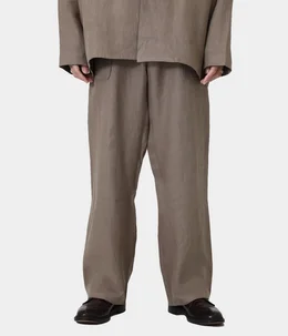 High Density Linen Twill Easy Trousers