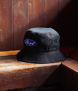 Bucket Hat “Oval Logo Port”