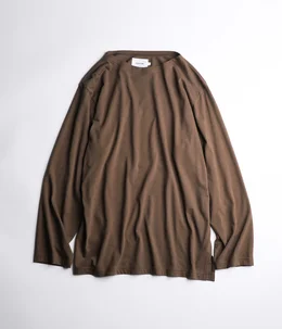 【予約】Boat Neck LS T-shirt